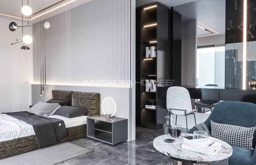 Villas Individuelles Luxueuses Vue Mer Et Ville À Alanya 22