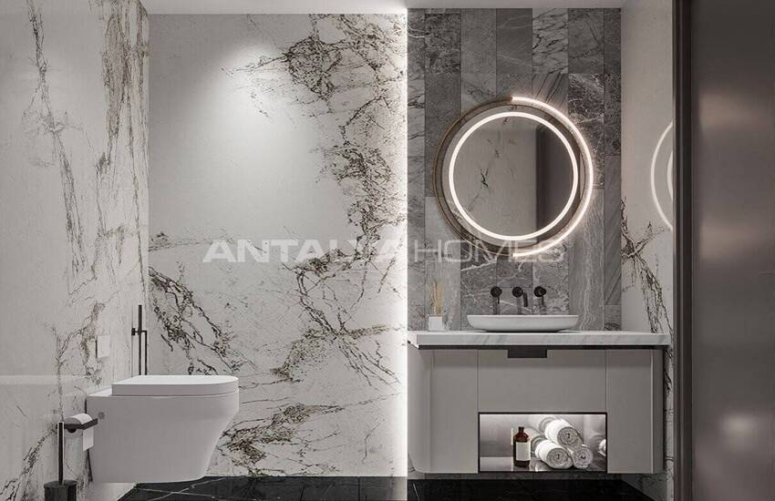 Villas Individuelles Luxueuses Vue Mer Et Ville À Alanya 41