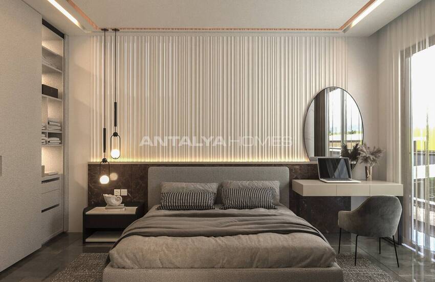 Villas Individuelles Luxueuses Vue Mer Et Ville À Alanya 23