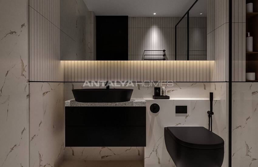 Villas Individuelles Luxueuses Vue Mer Et Ville À Alanya 40