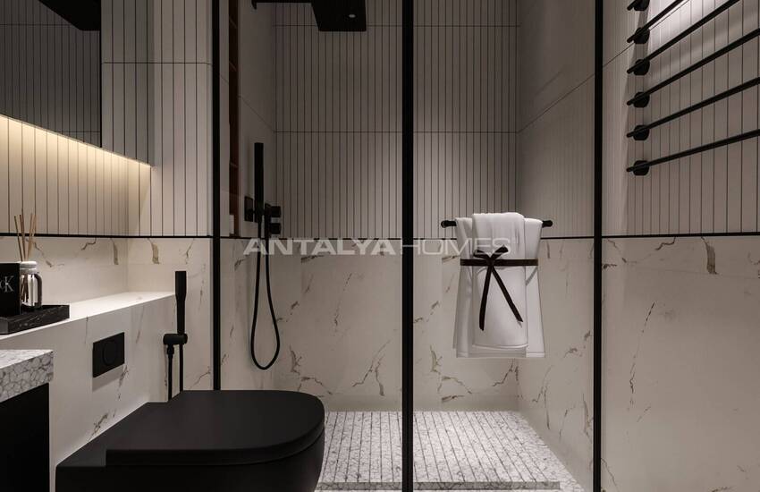 Villas Individuelles Luxueuses Vue Mer Et Ville À Alanya 39