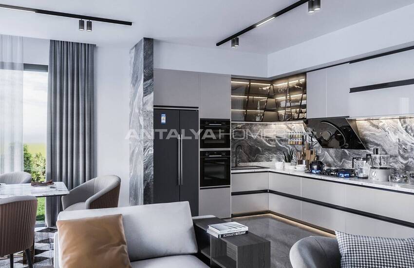 Villas Individuelles Luxueuses Vue Mer Et Ville À Alanya 14