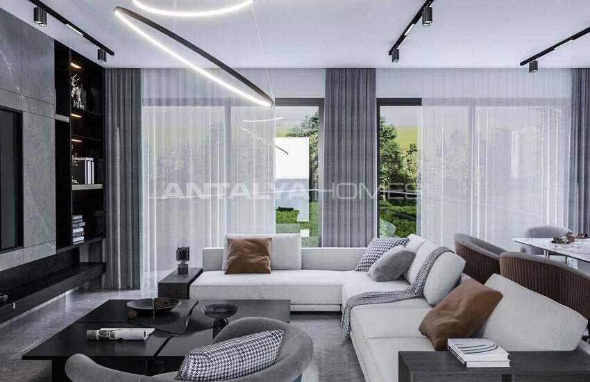 Villas Individuelles Luxueuses Vue Mer Et Ville À Alanya 12