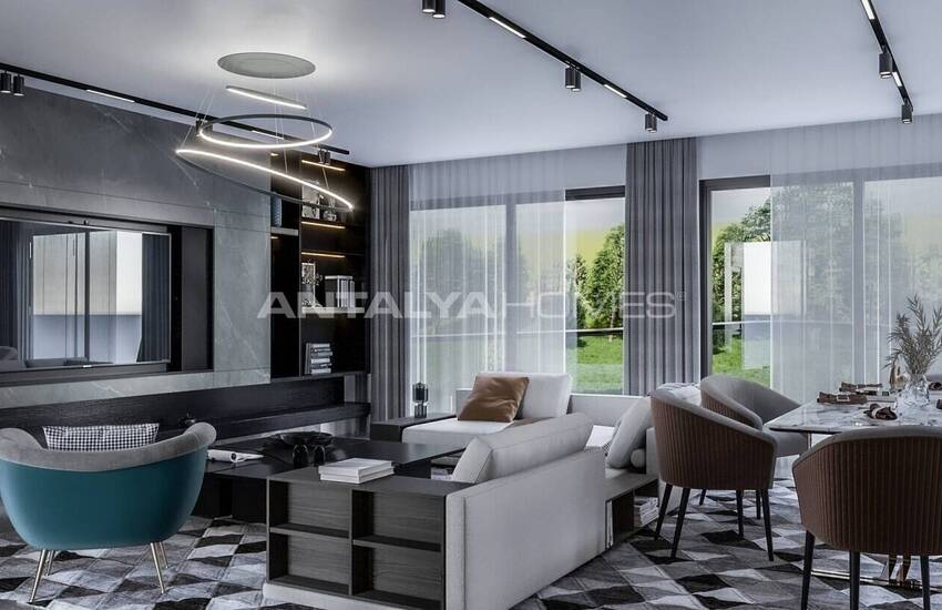 Villas Individuelles Luxueuses Vue Mer Et Ville À Alanya 13