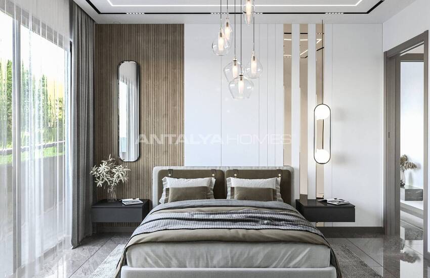 Villas Individuelles Luxueuses Vue Mer Et Ville À Alanya 27