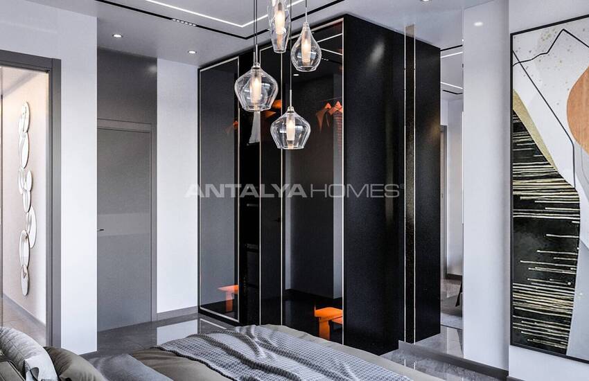 Villas Individuelles Luxueuses Vue Mer Et Ville À Alanya 29