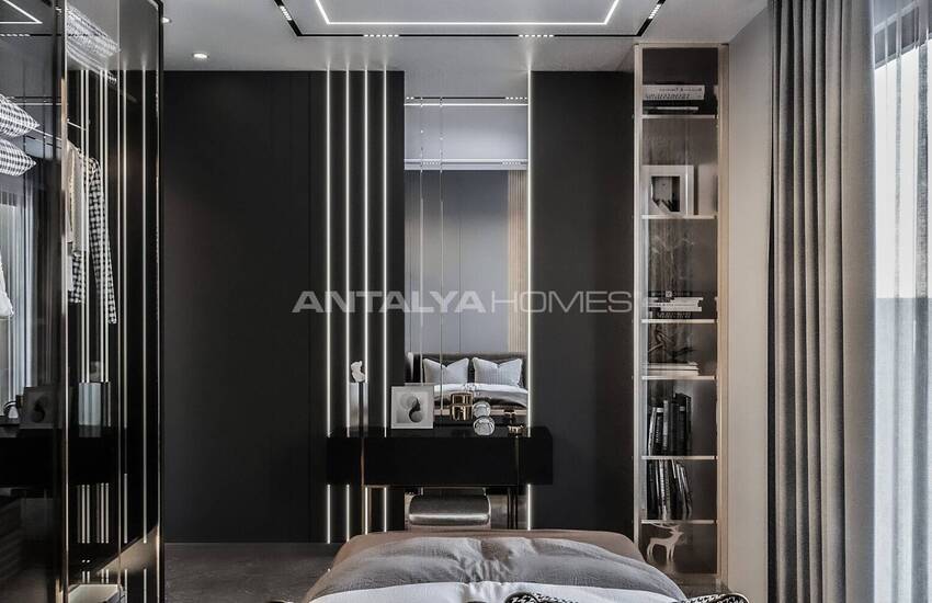 Villas Individuelles Luxueuses Vue Mer Et Ville À Alanya 31