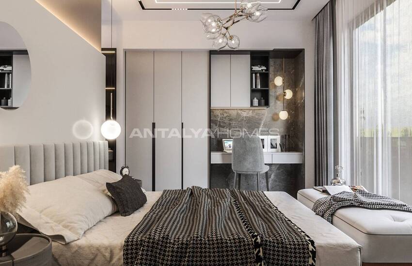 Villas Individuelles Luxueuses Vue Mer Et Ville À Alanya 20