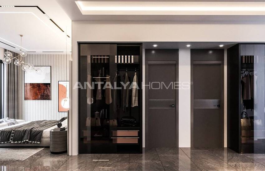 Villas Individuelles Luxueuses Vue Mer Et Ville À Alanya 34