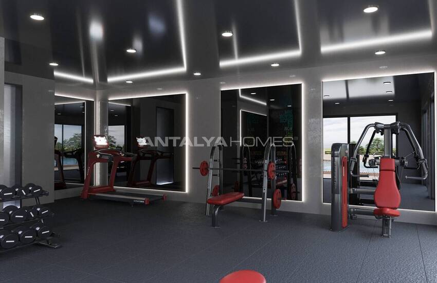 Villas Individuelles Luxueuses Vue Mer Et Ville À Alanya 37