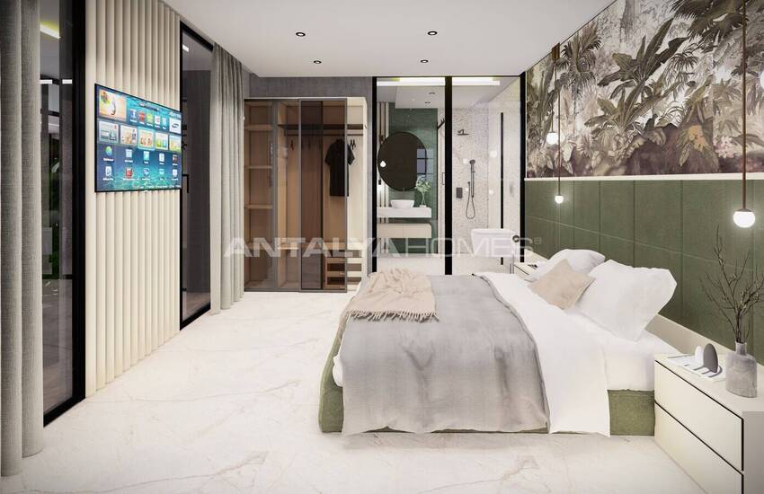 House with High Privacy and Rich Amenities in Antalya Kalkan 61