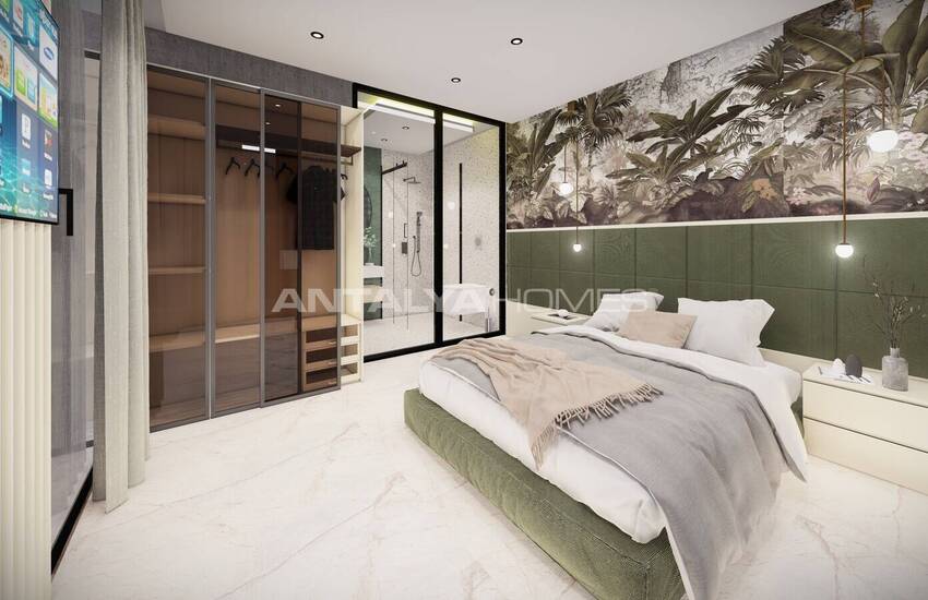 House with High Privacy and Rich Amenities in Antalya Kalkan 62