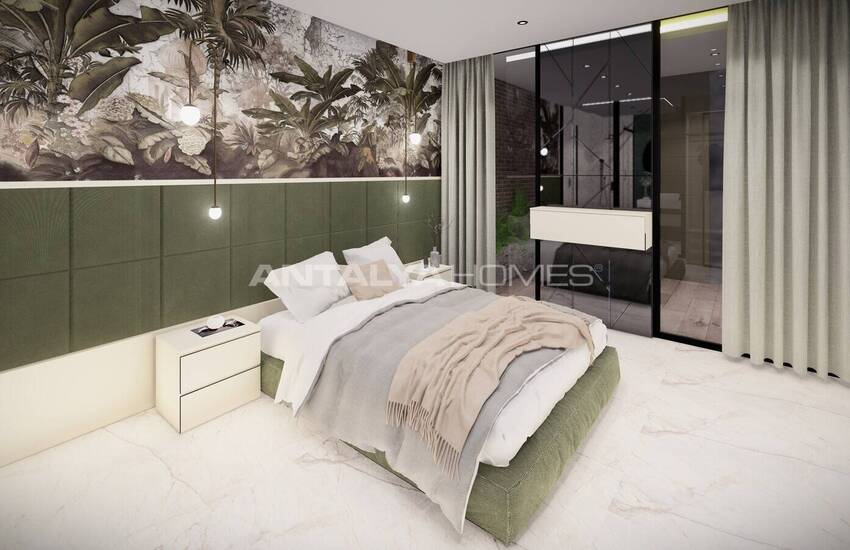 House with High Privacy and Rich Amenities in Antalya Kalkan 63