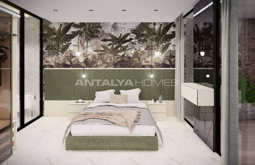 House with High Privacy and Rich Amenities in Antalya Kalkan 64