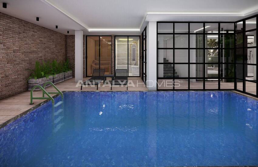 House with High Privacy and Rich Amenities in Antalya Kalkan 54