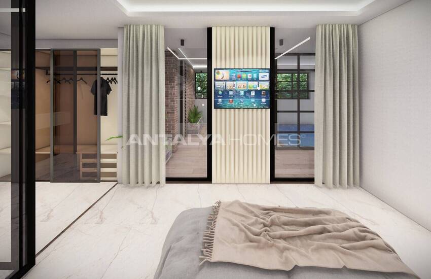 House with High Privacy and Rich Amenities in Antalya Kalkan 13