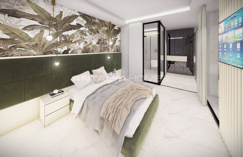 House with High Privacy and Rich Amenities in Antalya Kalkan 14