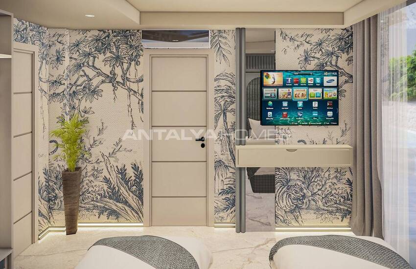House with High Privacy and Rich Amenities in Antalya Kalkan 16