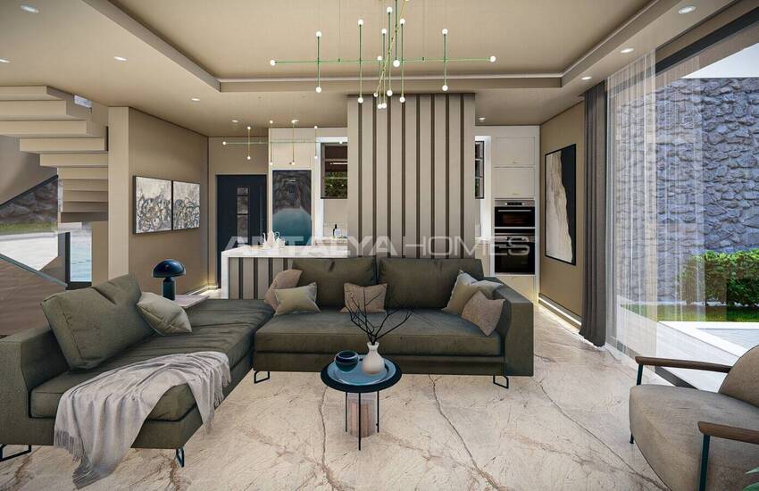 House with High Privacy and Rich Amenities in Antalya Kalkan 18