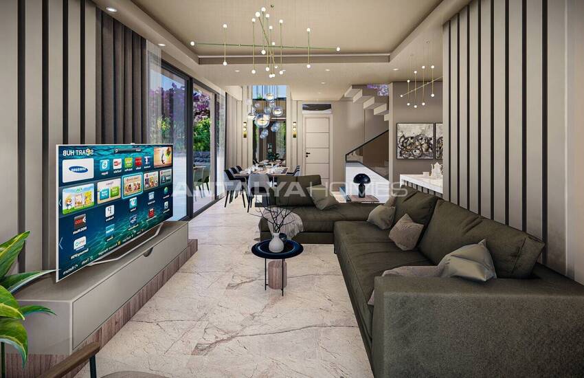 House with High Privacy and Rich Amenities in Antalya Kalkan 19