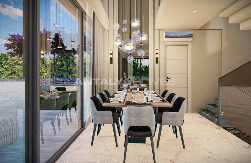 House with High Privacy and Rich Amenities in Antalya Kalkan 20