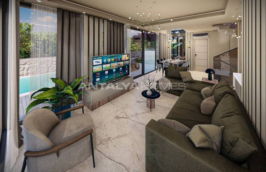 House with High Privacy and Rich Amenities in Antalya Kalkan 24
