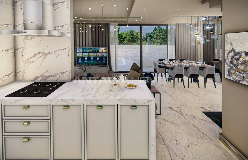 House with High Privacy and Rich Amenities in Antalya Kalkan 26