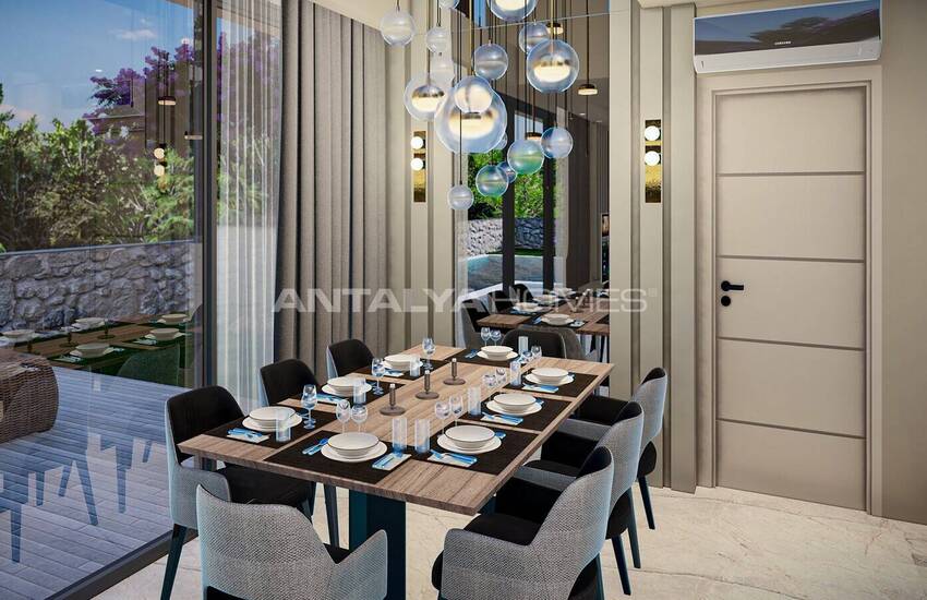 House with High Privacy and Rich Amenities in Antalya Kalkan 27