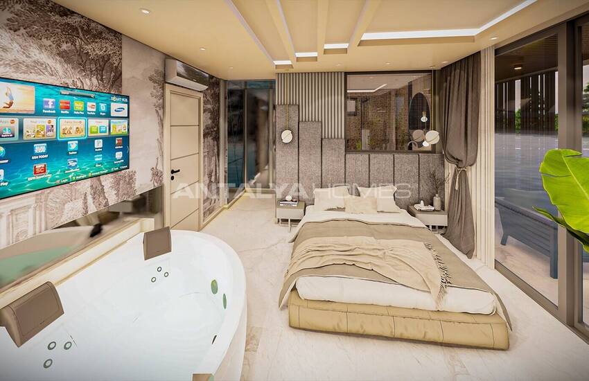 House with High Privacy and Rich Amenities in Antalya Kalkan 28