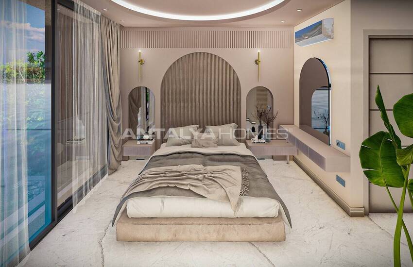 House with High Privacy and Rich Amenities in Antalya Kalkan 34