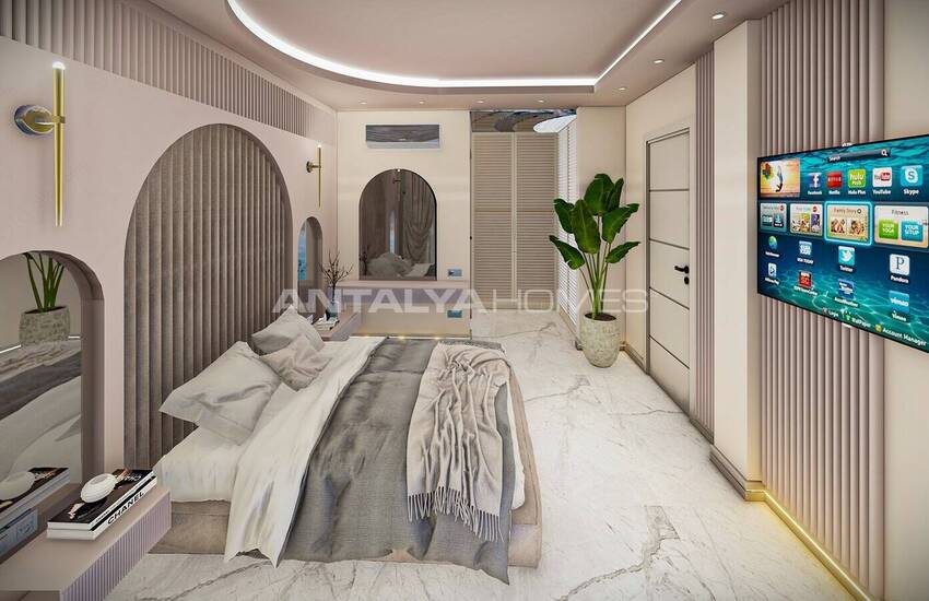 House with High Privacy and Rich Amenities in Antalya Kalkan 35