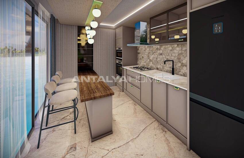 House with High Privacy and Rich Amenities in Antalya Kalkan 41