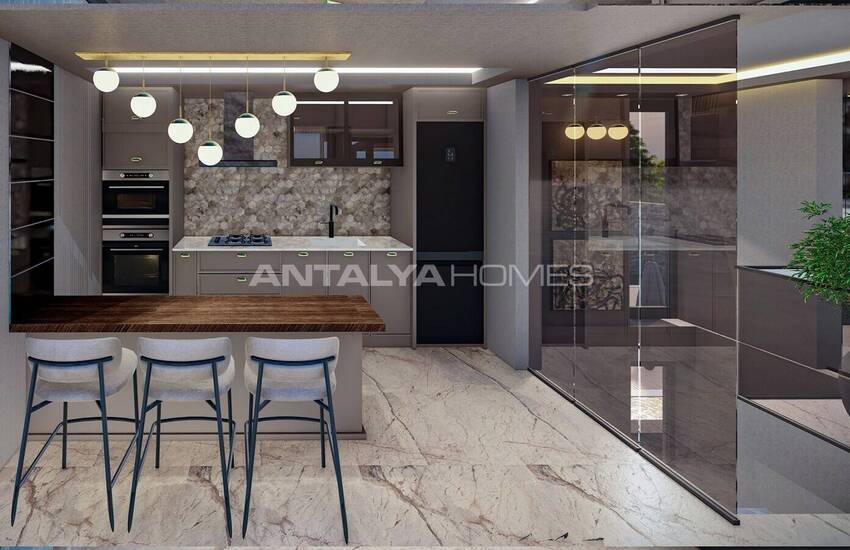 House with High Privacy and Rich Amenities in Antalya Kalkan 42