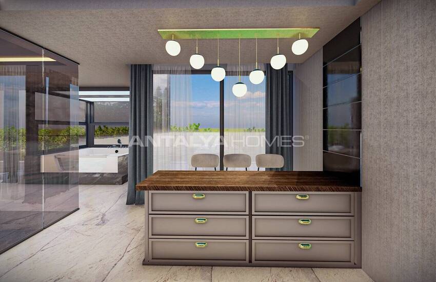 House with High Privacy and Rich Amenities in Antalya Kalkan 43