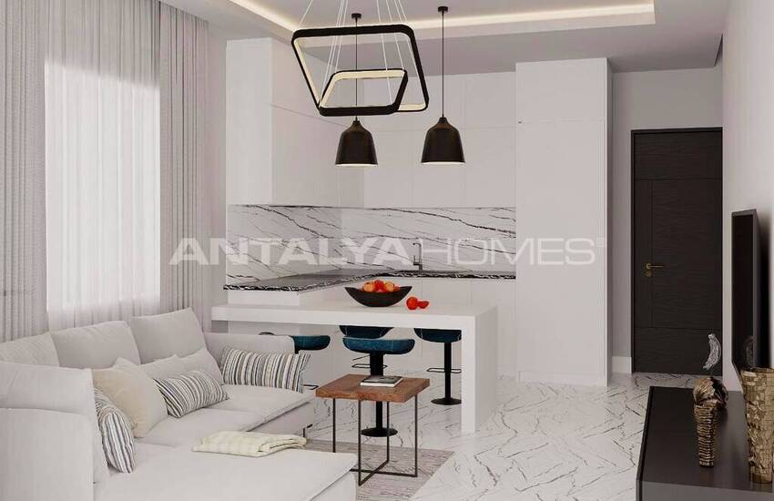 Avsallar'da Deniz ve Şehir Manzaralı Satılık Lüks Daireler 14