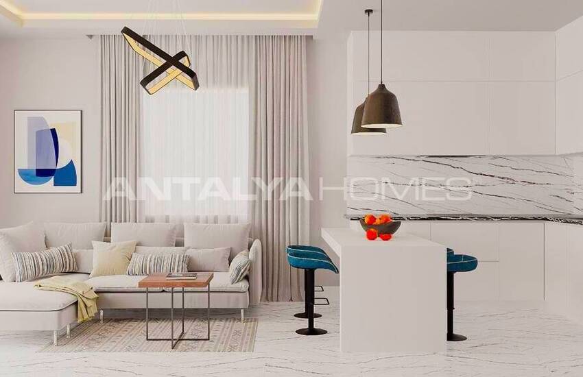 Avsallar'da Deniz ve Şehir Manzaralı Satılık Lüks Daireler 15