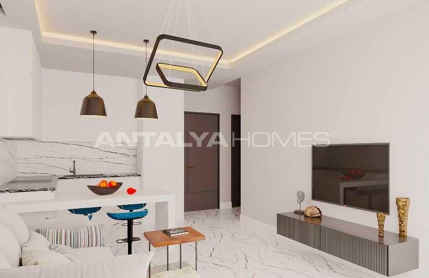 Avsallar'da Deniz ve Şehir Manzaralı Satılık Lüks Daireler 16