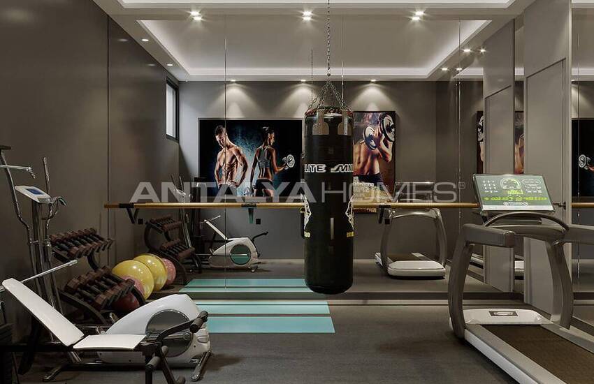 Сдвоенные Виллы с Личным Бассейном и Садом в Анталии 24