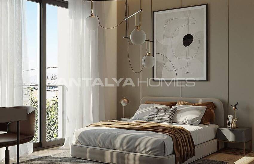 Сдвоенные Виллы с Личным Бассейном и Садом в Анталии 29