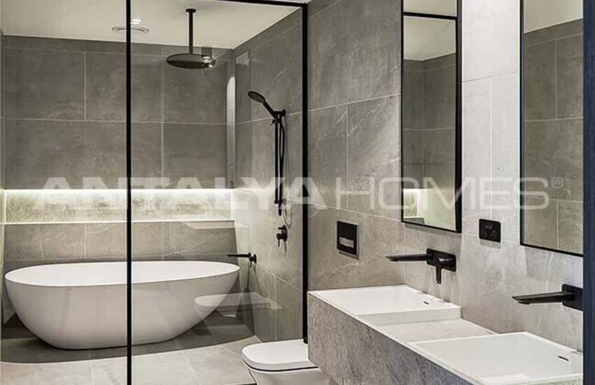 Modern-design Villas with Sea and Natura Scene in Alanya 27