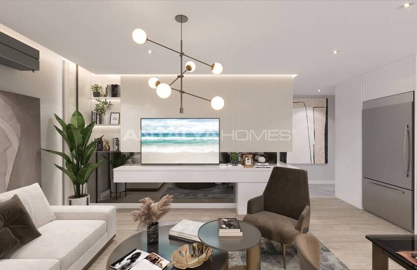 شقق بغرفة كبيرة على الطريق الرئيسي في أنطاليا ألتيناش 5