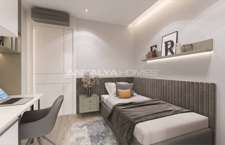 شقق بغرفة كبيرة على الطريق الرئيسي في أنطاليا ألتيناش 10