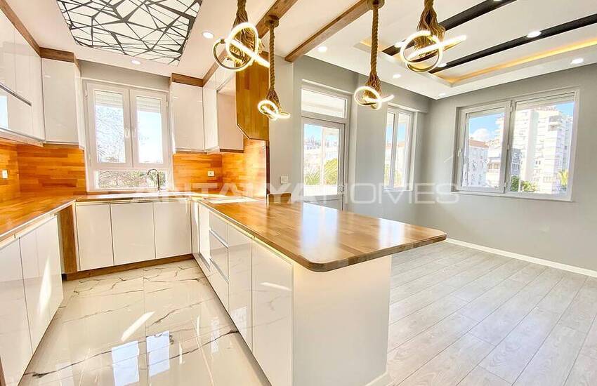 شقة 3 غرف نوم بتصميم أنيق مع حمام الوالدين في مراد باشا 10