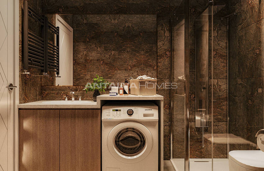 Luxury Flats in a Modern Complex Close to the Sea in Alanya 25