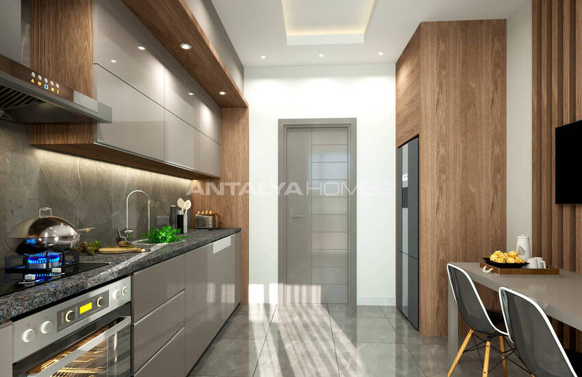 Квартиры в Комплексе с Крытым Паркингом в Анталии, Алтынташ 11