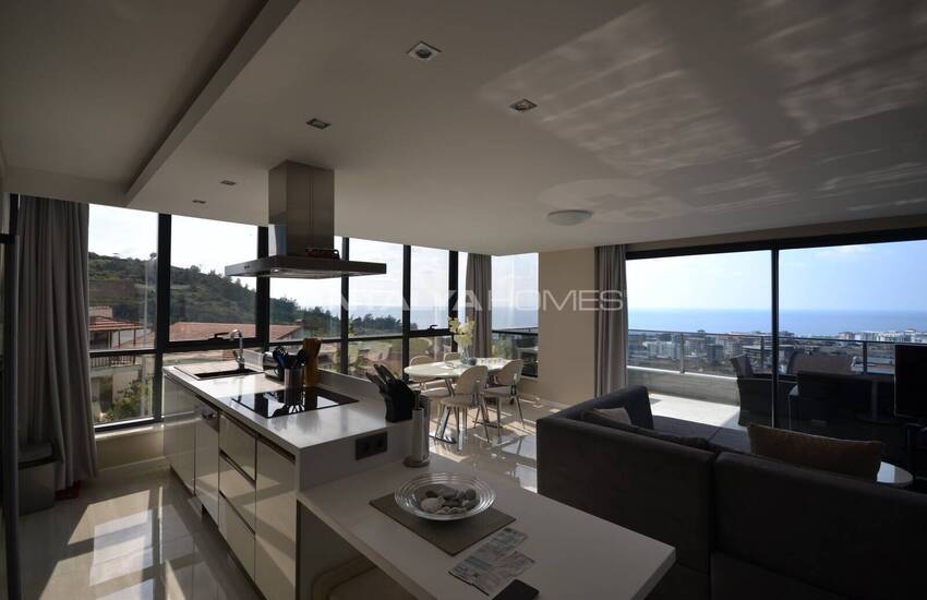 Appartement Vue Mer Dans Une Résidence Luxueuse À Alanya 16