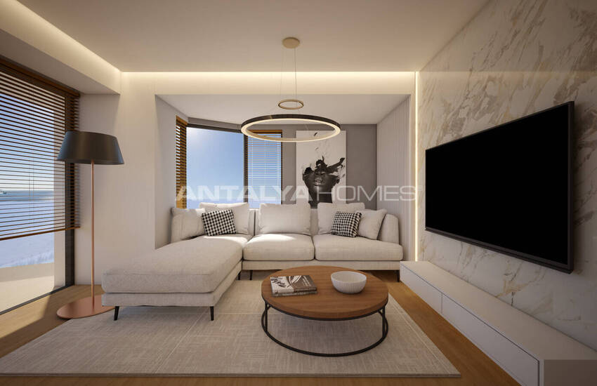 Appartements Spacieux Vue Mer À Alanya Mahmutlar 21