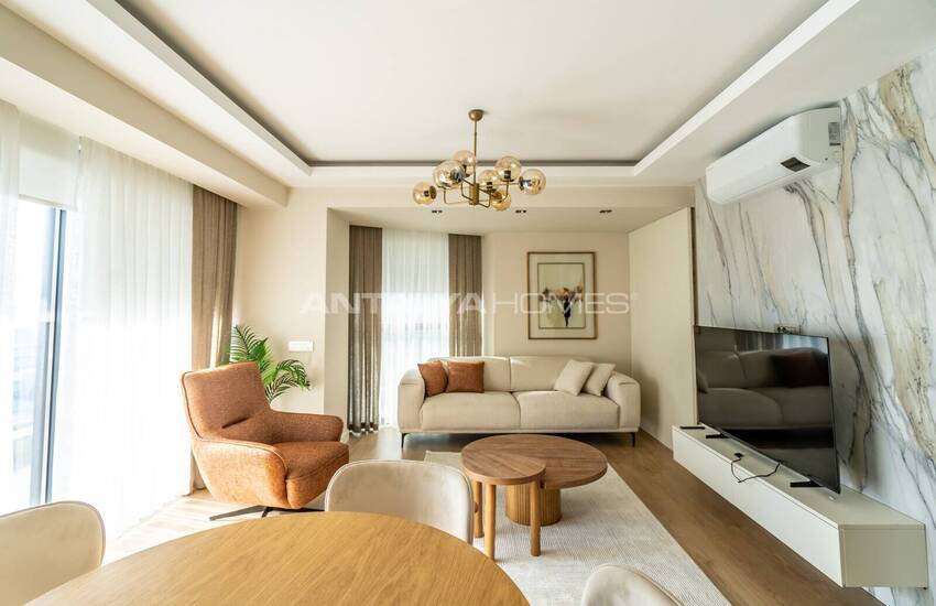 Просторные Квартиры с Видом на Море в Аланье, Махмутлар 27