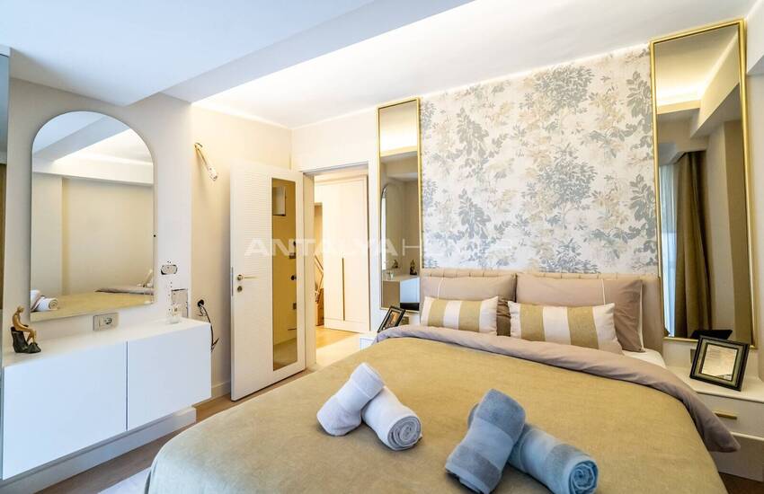 Просторные Квартиры с Видом на Море в Аланье, Махмутлар 36