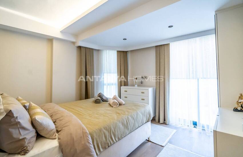 Просторные Квартиры с Видом на Море в Аланье, Махмутлар 34